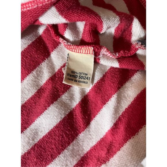 L.L. Bean Red and White Striped Sweater - Picture 7 of 7